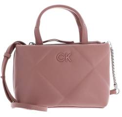 Calvin Klein Re-Lock Quilt Tote Mini XS Ash Rose von Calvin Klein