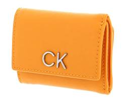 Calvin Klein Re-Lock Trifold Wallet XXS Orange Flash von Calvin Klein