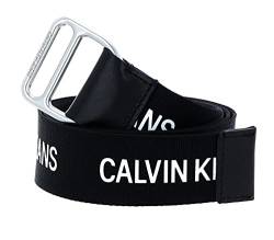 Calvin Klein Slider Webbing Belt W110 Black von Calvin Klein