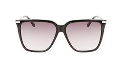 Calvin Klein Unisex CK22531S Sunglasses, 001 Black, One Size von Calvin Klein