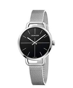 Calvin Klein Unisex Erwachsene Analog-Digital Quarz Uhr mit Edelstahl Armband K7B23121 von Calvin Klein
