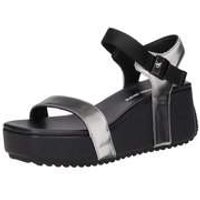 Calvin Klein Wedge Block Sandal Metallic Damen schwarz|schwarz|schwarz|schwarz|schwarz|schwarz|schwarz von Calvin Klein