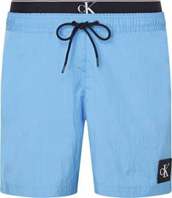 Calvin Klein medium Double Badeshorts KM0KM00846 Badehose (M, Hellblau (CYO)) von Calvin Klein