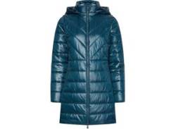 Steppjacke CALVIN KLEIN CURVE "INCLUSIVE RECYCLED PADDED COAT" Gr. XXXL (46), blau (teal ocean) Damen Jacken Lange von Calvin Klein