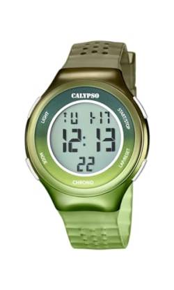 Calypso Unisex-Armbanduhr K5841, grün, Analog von Calypso