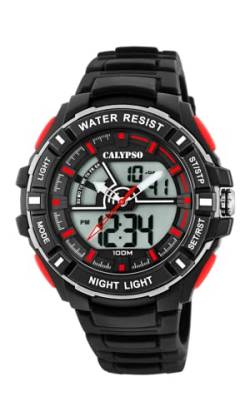 Calypso Watches Herren Analog-Digital Quarz Uhr mit Plastik Armband K5769/6 von Calypso
