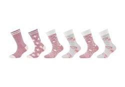 Camano 1106111000 - Kinder ca-soft organic cotton Socken 6 Paar, Größe 31/34, Farbe offwhite von Camano