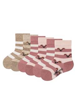 Camano Baby Socken 6er Pack 15/18 rosé von Camano