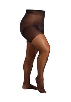 Camano Damen Strumpfhose 2er Pack 48/50 black von Camano