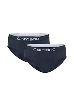 Camano Herren Slip 2er Pack 2XL Navy Blazer von Camano