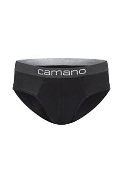 Camano Herren Slip 6er Pack XL Black Mix von Camano
