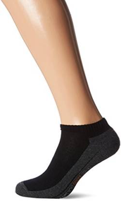 Camano Herren Sport Sneaker 2p Sportsocken, Schwarz (Black 5), 43/46 (2er Pack) von Camano