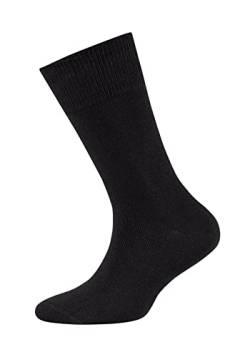 Camano Jungen 9300 Socken, Schwarz (Black 0005), 37-39 (39/42) EU von Camano