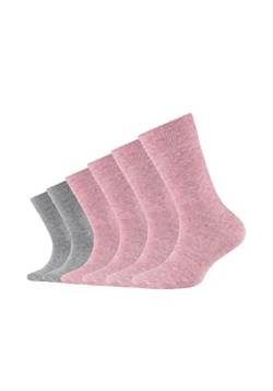 Camano Kinder Socken 6er Pack 23/26 chalk pink melange von Camano
