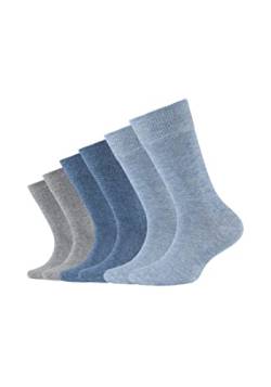 Camano Kinder Socken 6er Pack 39/42 jeans mix von Camano