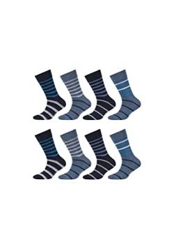 Camano Kinder Socken 8er Pack 27/30 blue von Camano