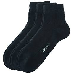 Camano Kinder Socken Ca-Soft Shorty 9er Pack, Größe:31-34;Farbe:Black (05) von Camano