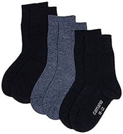 Camano Mädchen 3701 Socken, Blau (Navy 4), 19-22 (Herstellergröße: 19/22) (3er Pack) von Camano