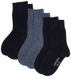 Camano Mädchen 3701 Socken, Blau (Navy 4), 23-26 (Herstellergröße: 23/26) (3er Pack) von Camano