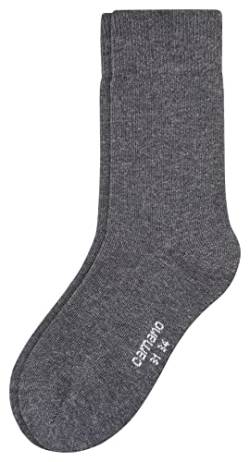 Camano Mädchen 3701 Socken, Grau (Anthracite 8), 40 (Herstellergröße: 39/42) (3er Pack) von Camano