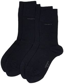 Camano Unisex 3642 Socken, 100 DEN, Blau, (Herstellergröße: 35/38) (2er Pack) von Camano