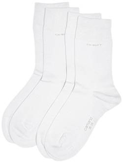 Camano Unisex 3642 Socken, 100 DEN, weiß (01), (Herstellergröße: 35/38) (2er Pack) von Camano