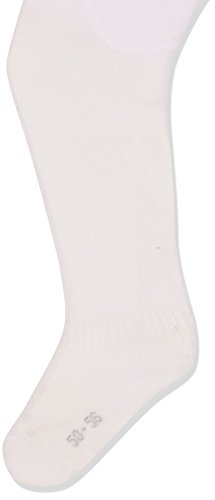 Camano Unisex Baby 3105 Strumpfhose, Weiß (White 0001), 19-22 (Herstellergröße: 50/56) von Camano