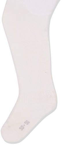 Camano Unisex Baby 3105 Strumpfhose, Weiß (White 0001), 25-28 (Herstellergröße: 74/80) von Camano