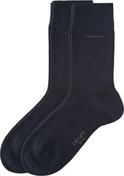 Camano Unisex-Erwachsene 3642 Socken, 100 DEN, Blau, (Herstellergröße: 43/46) (2er Pack) von Camano