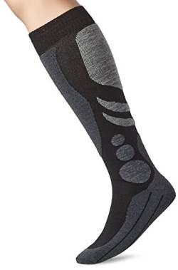 Camano Unisex-Erwachsene 5911 Kniestrümpfe, Schwarz (Black 0005), 39/42 von Camano