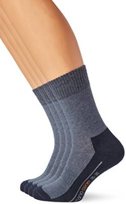 Camano Unisex-Erwachsene 9200 Socken, Blau (Navy 0004), 43/46 (4er Pack) von Camano