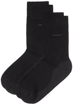 Camano Unisex - Erwachsene Socke 2-er Pack, 3652, Gr. 43-46, Blau (04 navy) von Camano