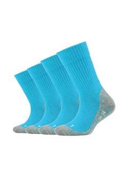 Camano Unisex Kinder Online Children Pro Tex Function Sokken, 4 stuks Socken, turquoise, 39 EU von Camano