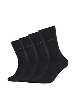 Camano Unisex Online ca-Soft Bamboo 4er Pack Socken, Black, 36/40 von Camano