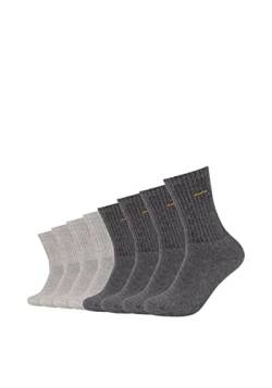 camano GmbH Co KG Herren 5941 sportssokker 8 par Sportsocken, Grau, 35-38 EU von Camano