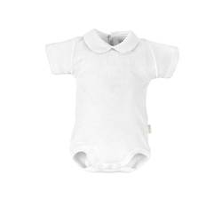 Cambrass Unisex - Baby Bodys, Weiß, 56 cm/1 Monat von Cambrass