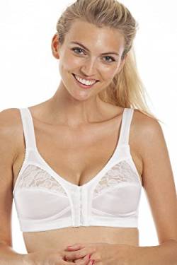 Camille Damen Weiß Soft Cup Front Verschluss BH 85C von Camille