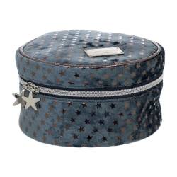 Camomilla Damen Schminktasche, Schmuckkästchen, Kollektion Little Star, Größe M, Farbe Hellblau von Camomilla