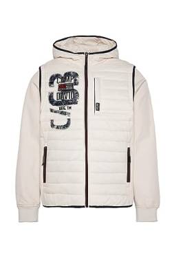 Camp David Herren Softshelljacke und Steppweste in einem, 2-in-1 Silvery Xxl von Camp David