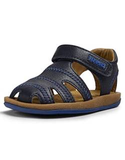 Camper Baby-Jungen Bicho 80372 T-Strap Sandal, Blau 064, 23 EU von Camper