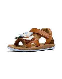 Camper Baby-Mädchen Bicho K800523 Flat Sandal, Braun 002 TWS, 22 EU von Camper