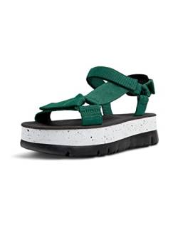 Camper Damen Oruga Up K200851 Sandal, Grün 016, 36 EU von Camper