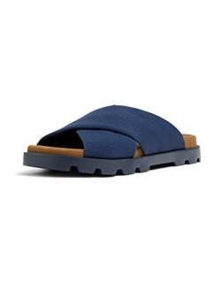 Camper Herren Brutus K100776 X-Strap Sandal, Blau 011, 39 EU von Camper