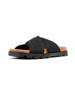 Camper Herren Brutus Sandal K100958 Slide, Schwarz 001, 44 EU von Camper