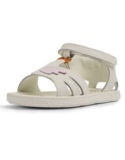 Camper Jungen Mädchen Miko K800471 T-Strap Sandal, Weiß 001, 22 EU von Camper