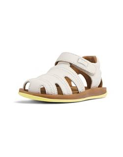 Camper Unisex Baby Bicho 80372 T-Strap Sandal, Weiß 070, 25 EU von Camper