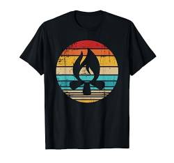 Camping Lagerfeuer vintage T-Shirt von Camping Geschenke