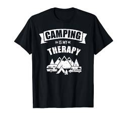 Camping Therapie T-Shirt von Camping Geschenke
