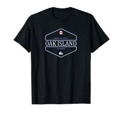 Oak Island Nova Scotia Kanada T-Shirt von Canadian Design Co.