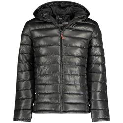 Canadian Peak Calendreak_Hood_Men - Men's Comfortable Autumn Winter Warm Parka - Waterproof Coat Outdoor Fur Hooded Jacket - Winter Windbreaker Jacket Man (Black L) von Canadian Peak